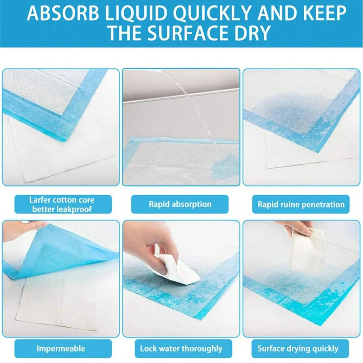 Almohadillas Absorbentes Desechables