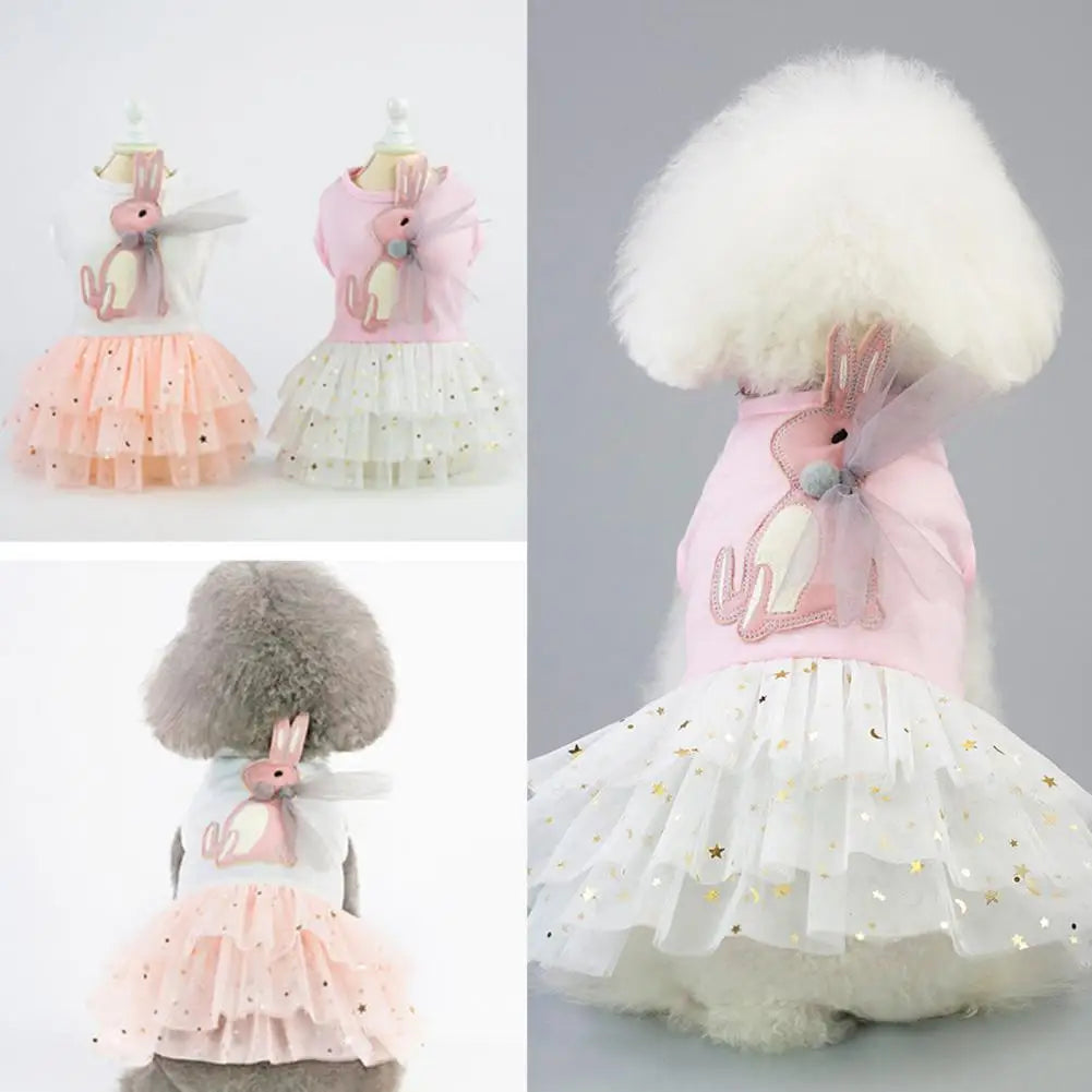 Vestido de Algodón – Diseño Conejo