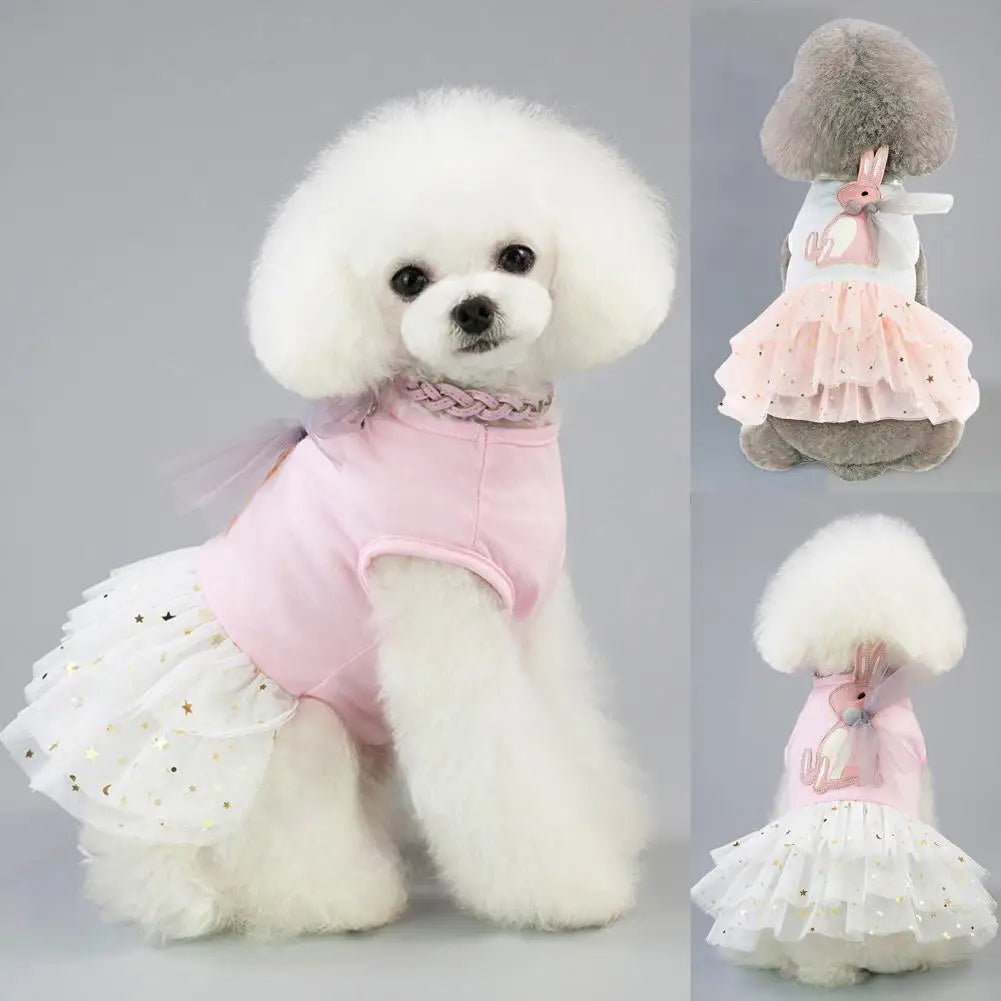 Vestido de Algodón – Diseño Conejo