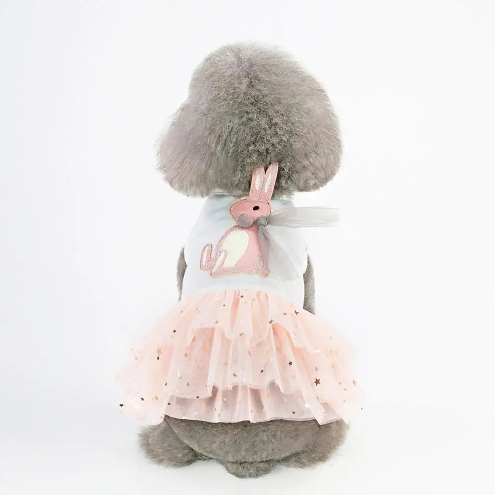 Vestido de Algodón – Diseño Conejo
