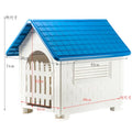 Casa para Perro Interior y Exterior con Cubierta Impermeable Removible