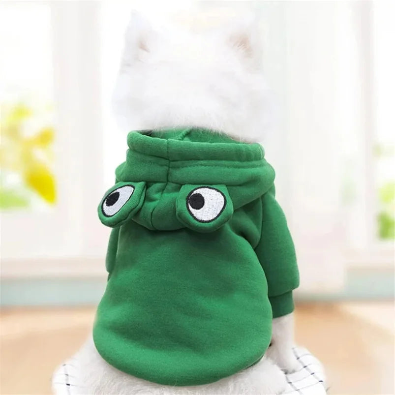 Suéter con gorro de Ranita