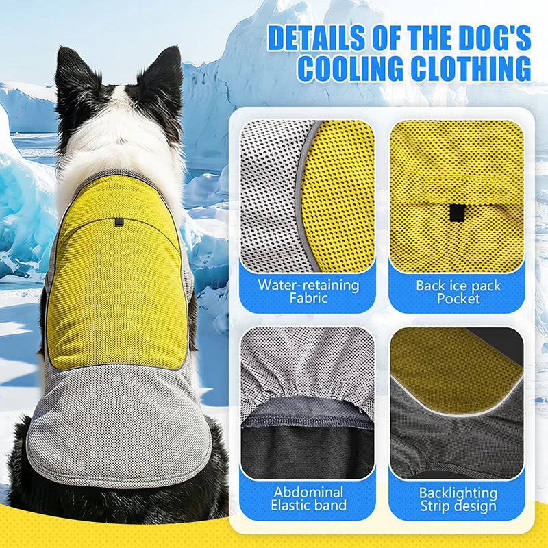 Chaleco con bolsa para Ice Pack