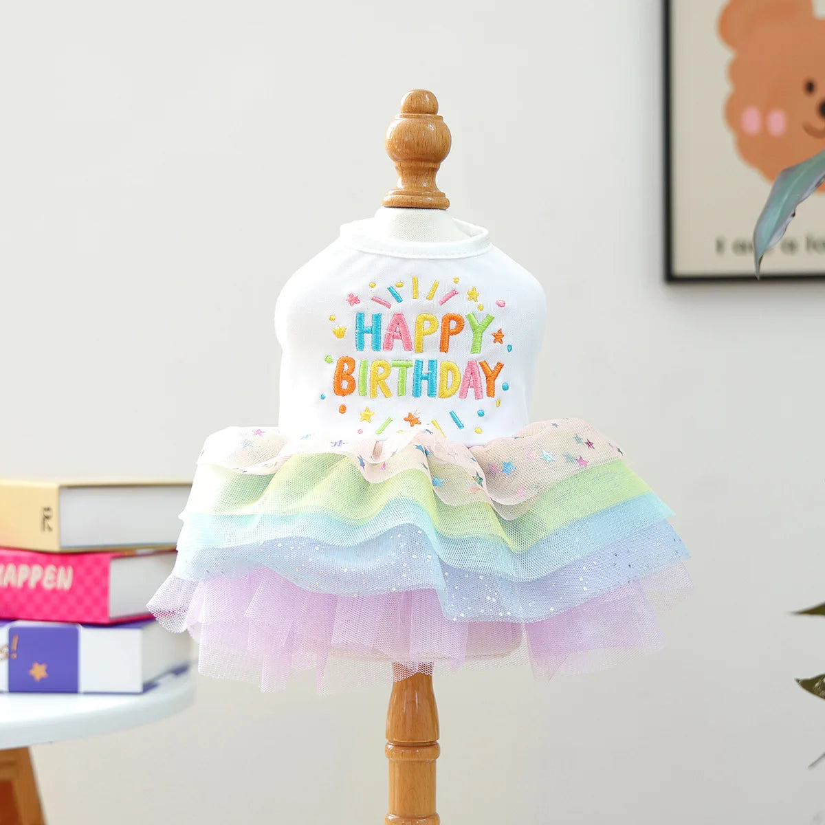 Chaleco Blanco con Falda Tutu