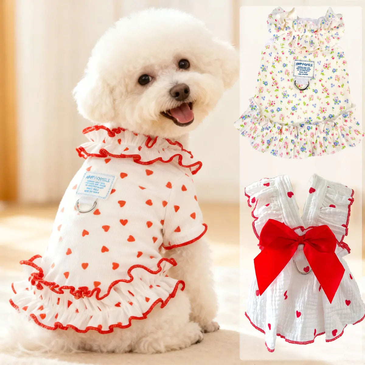 Vestido Corazones Pequeños