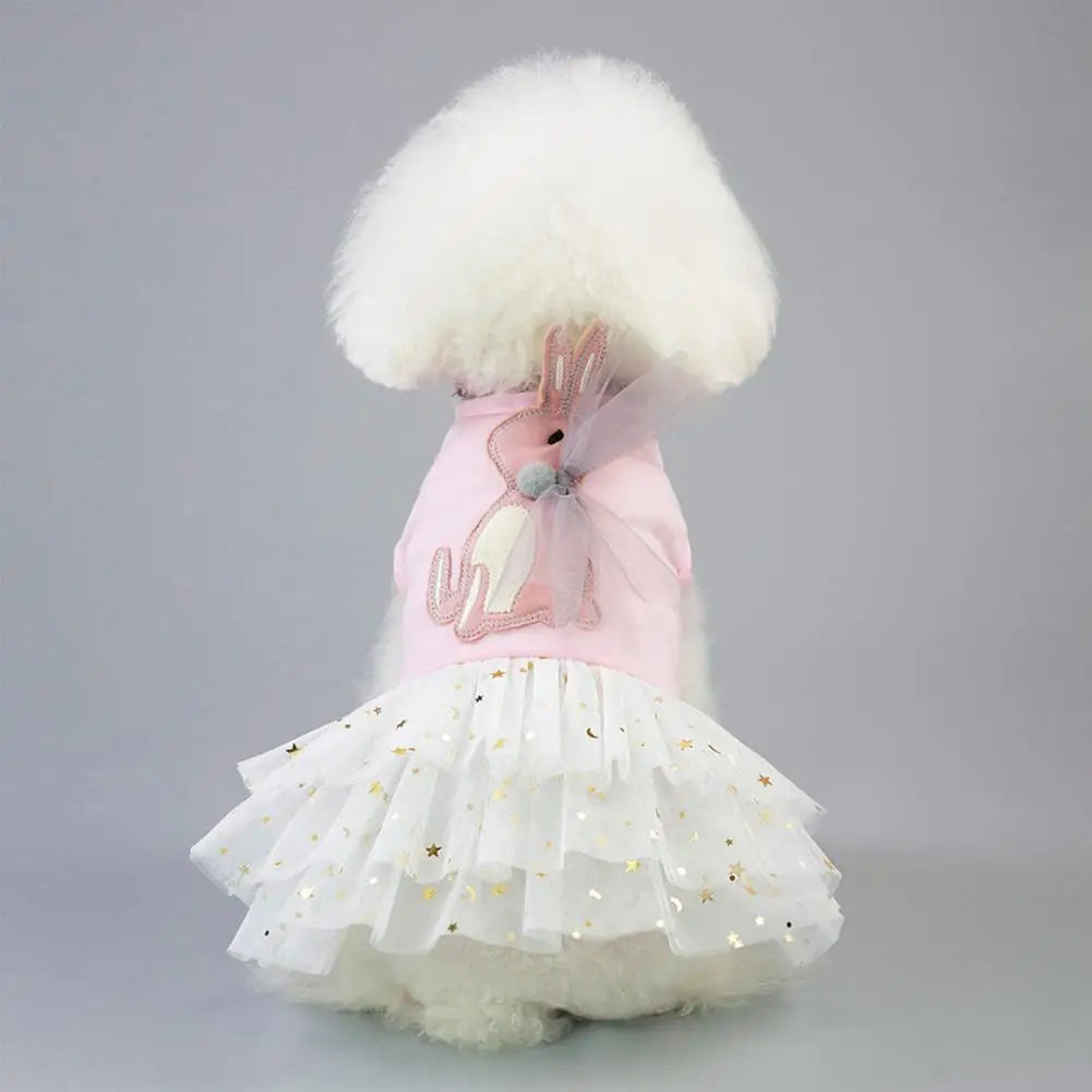 Vestido de Algodón – Diseño Conejo