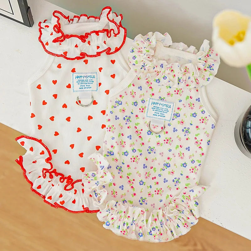 Vestido Corazones Pequeños