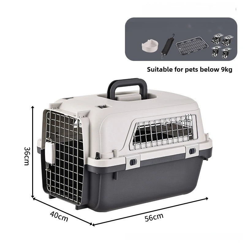 Transportadora Portátil con Ruedas