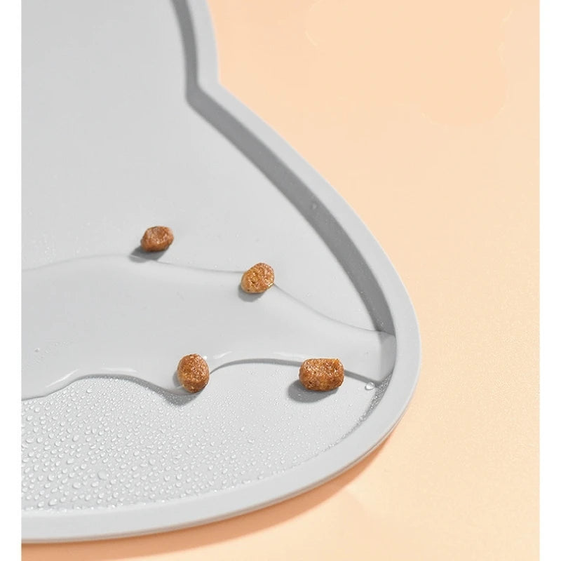 Tapete Antiderrames de Silicona para Mascotas